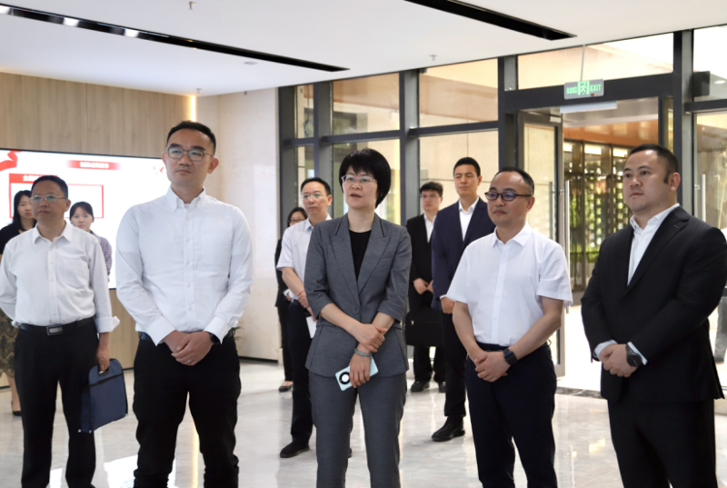 邱虹調研中國化學四化建岳陽自貿片區(qū)綜合體項目建設